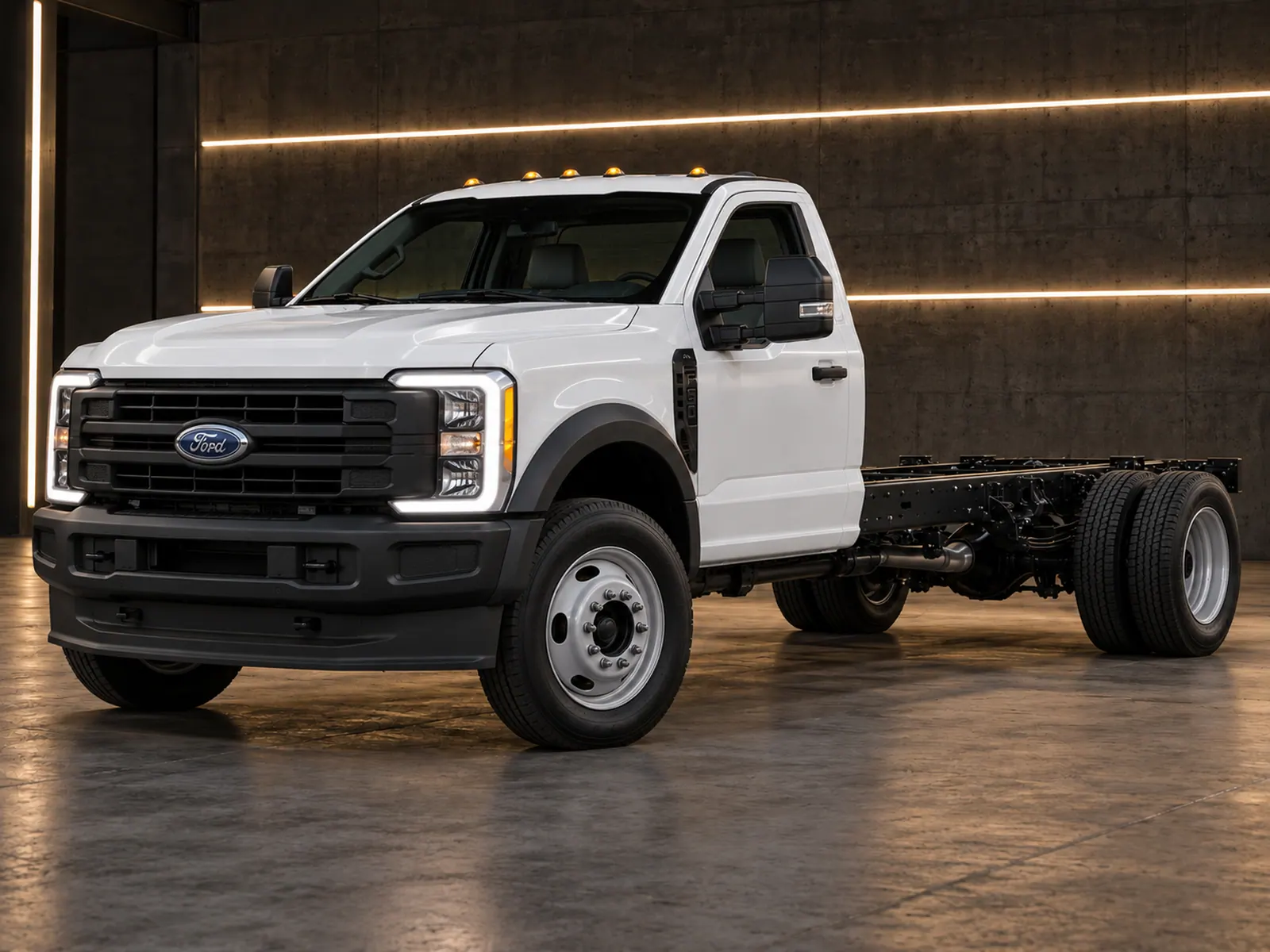 Ford F-550 chassis cab — illustration, image 1 of 4