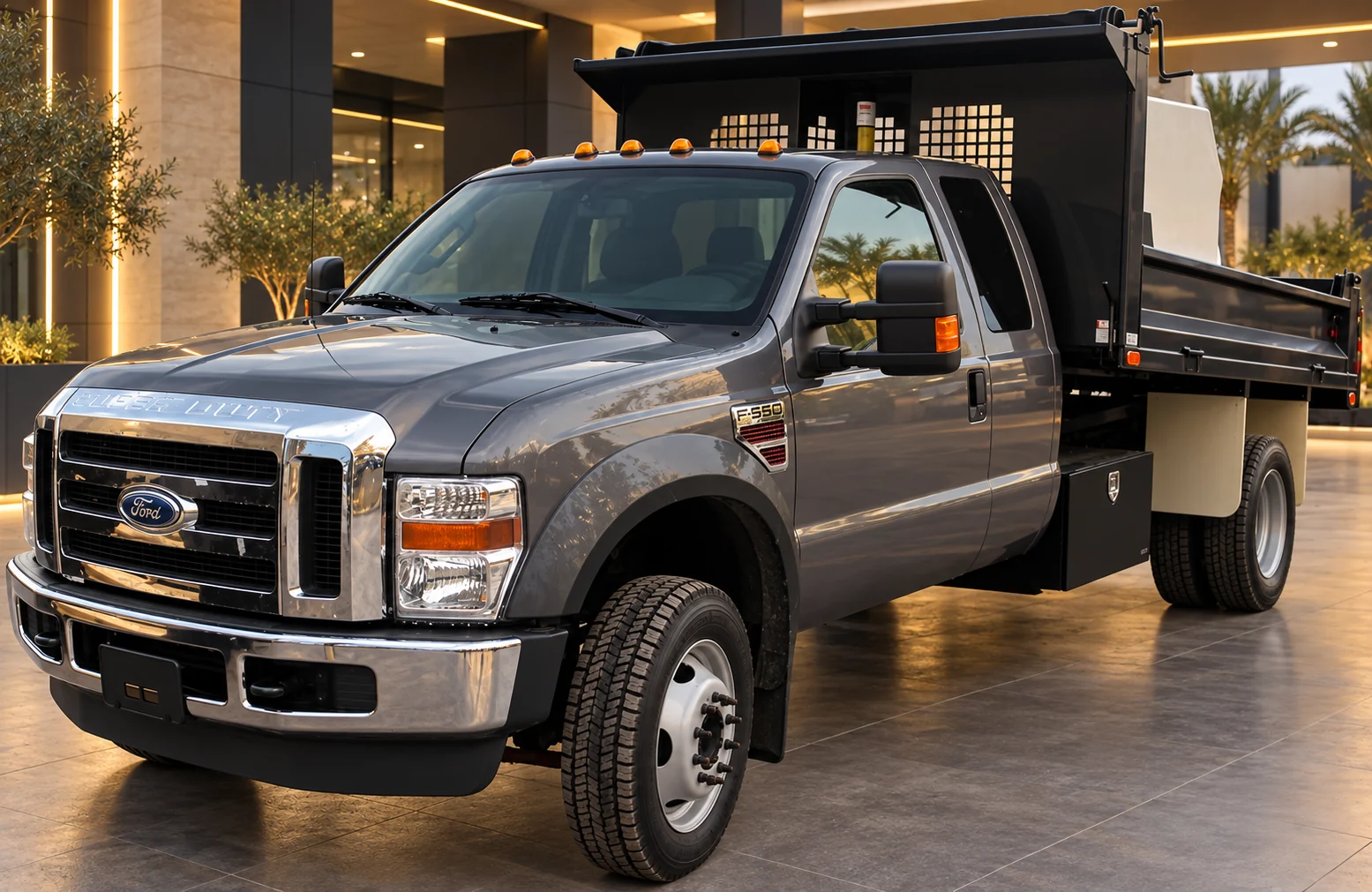 Ford F-550 chassis cab — illustration, image 3 of 4