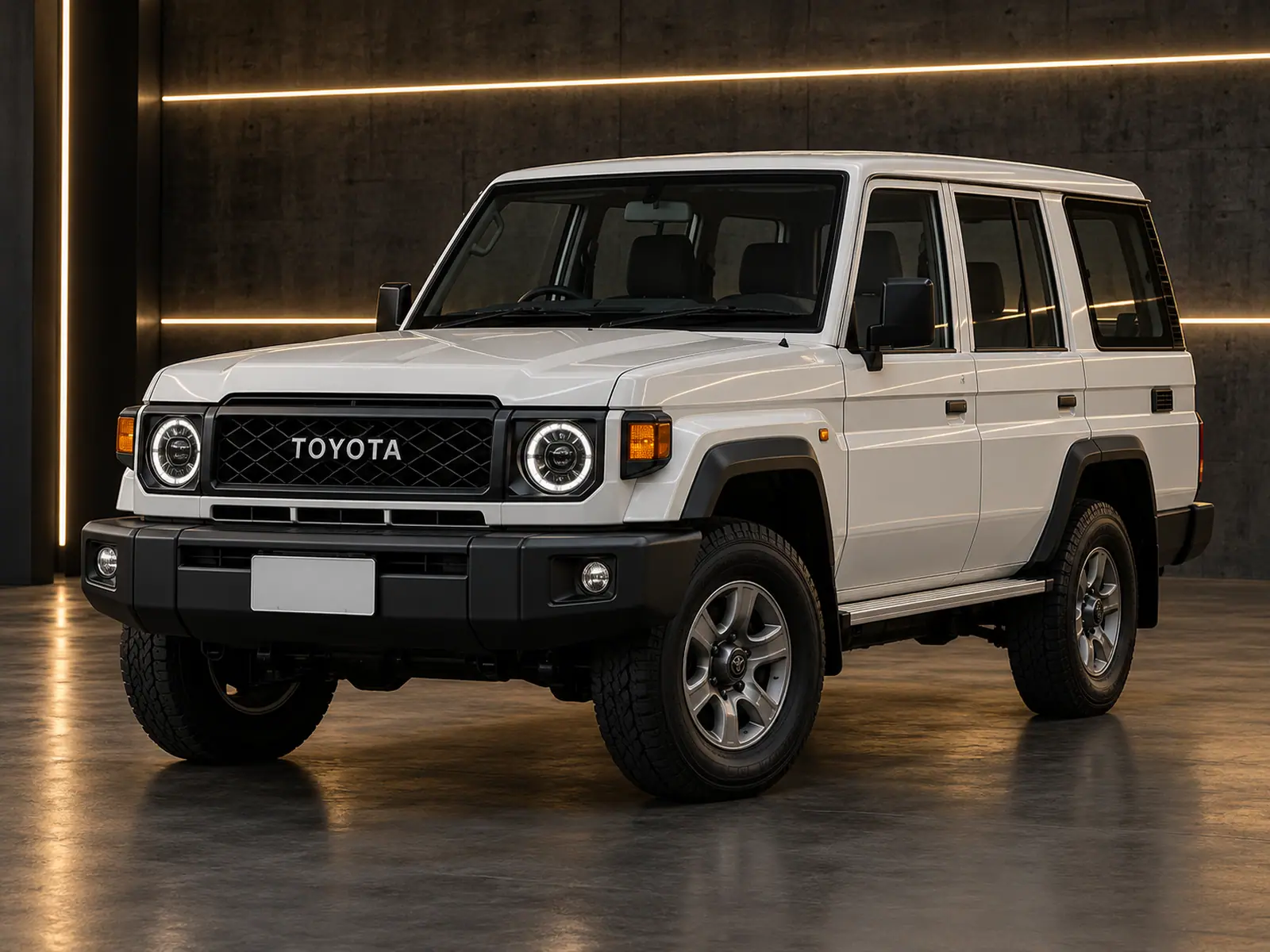 Toyota Land Cruiser 70 — illustration, image 1 of 4